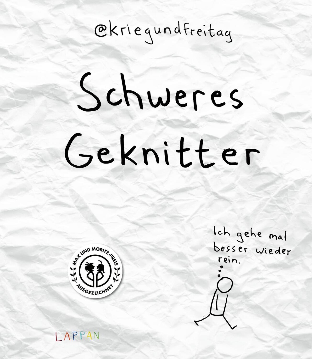 Cover: 9783830335702 | Schweres Geknitter | Cartoons und Collagen von @kriegundfreitag | Buch