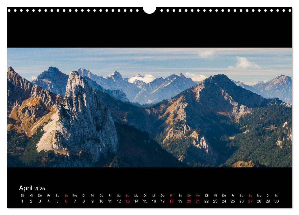 Bild: 9783435752553 | Alpenrand zwischen Isar und Lech (Wandkalender 2025 DIN A3 quer),...