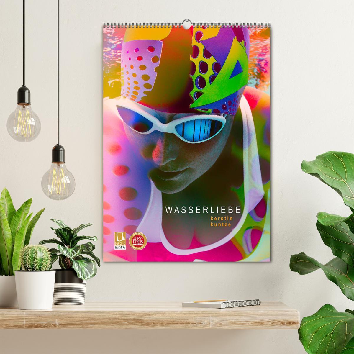 Bild: 9783435993710 | WASSERLIEBE (Wandkalender 2025 DIN A2 hoch), CALVENDO Monatskalender