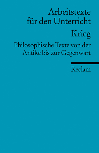 Cover: 9783150150559 | Krieg | Michael Czelinski (u. a.) | Taschenbuch | 198 S. | Deutsch