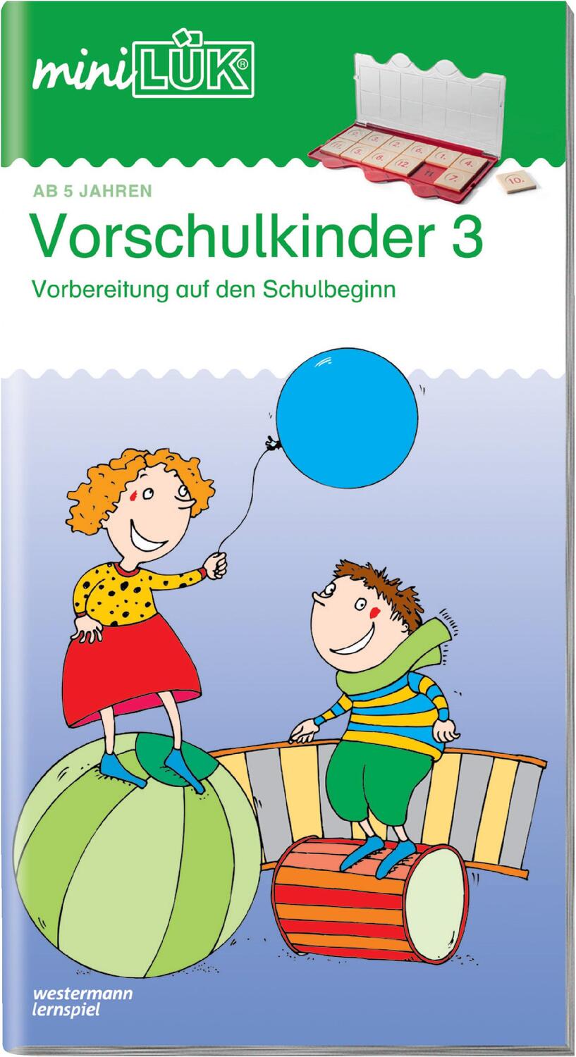 Cover: 9783894141035 | miniLÜK. Übungen für Vorschulkinder 3 | Taschenbuch | Deutsch | 2001