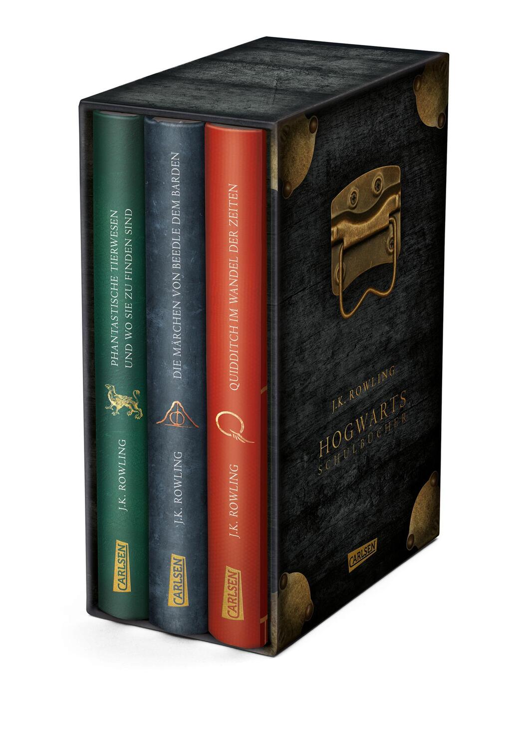 Cover: 9783551557087 | Hogwarts-Schulbücher: Die Hogwarts-Schulbücher im Schuber | Rowling