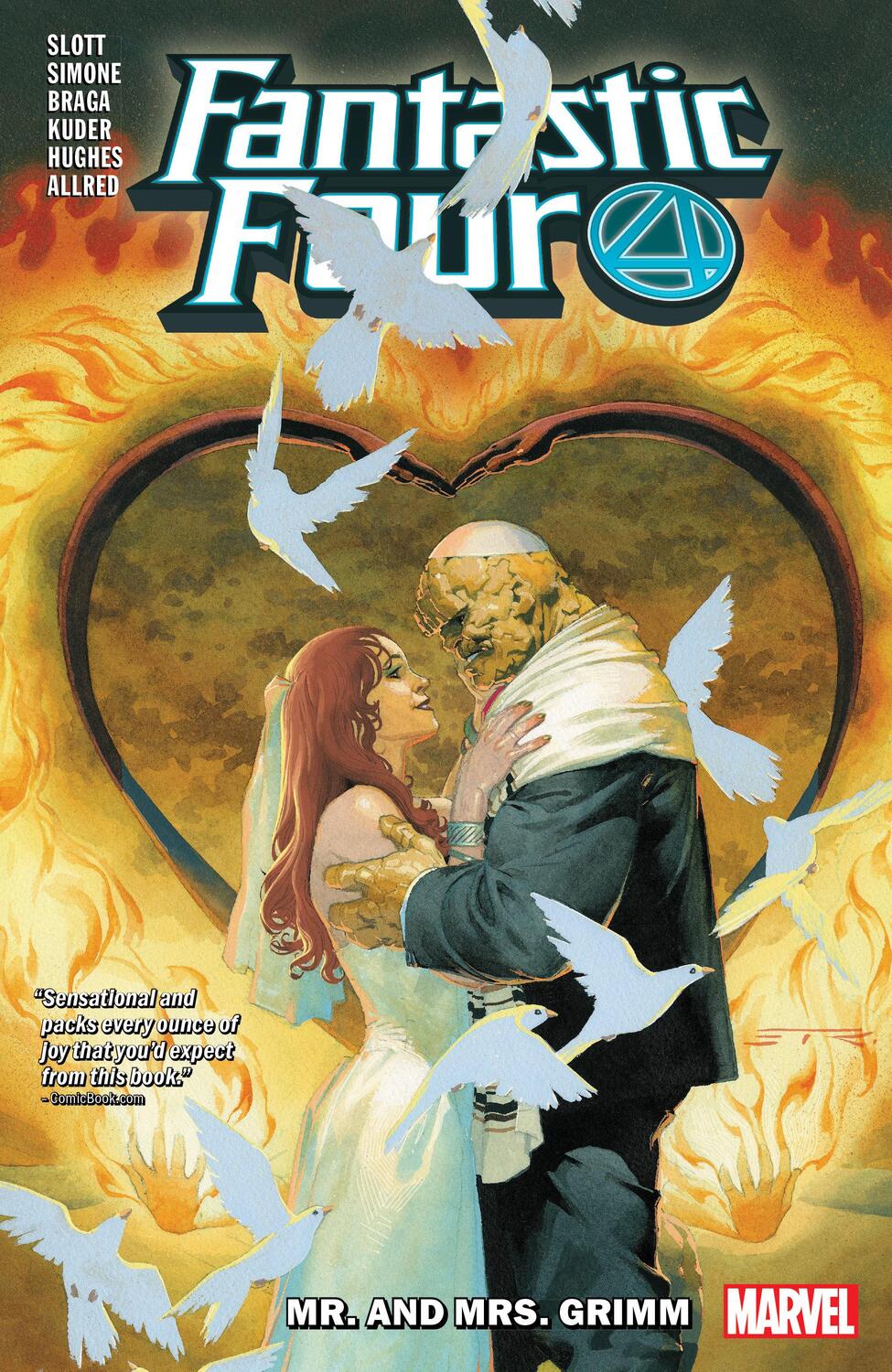 Cover: 9781302913502 | Fantastic Four By Dan Slott Vol. 2: Mr. And Mrs. Grimm | Dan Slott