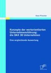 Cover: 9783842855113 | Konzepte der wertorientierten Unternehmensführung: die DAX 30...