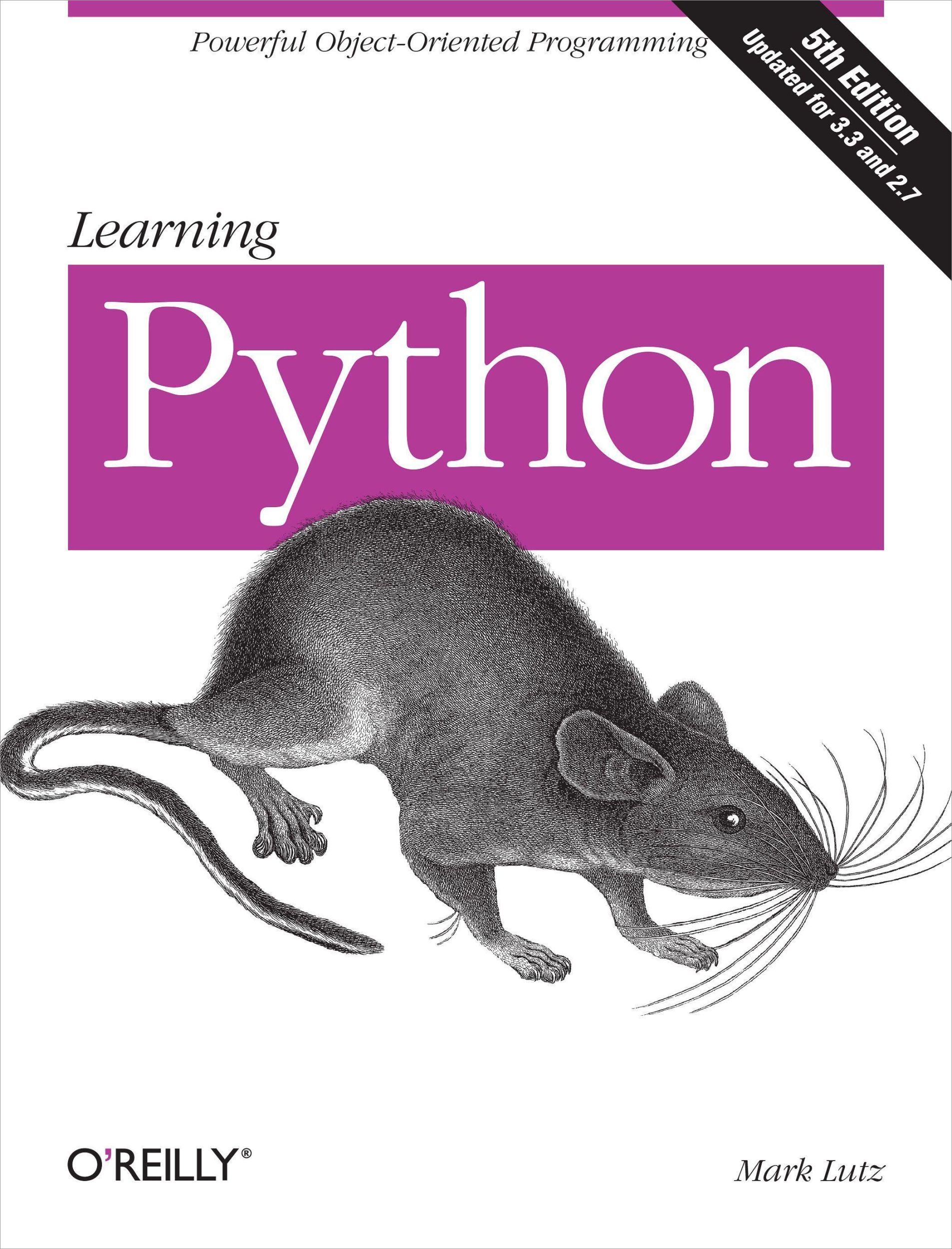 Cover: 9781449355739 | Learning Python | Powerful Object-Oriented Programming | Mark Lutz