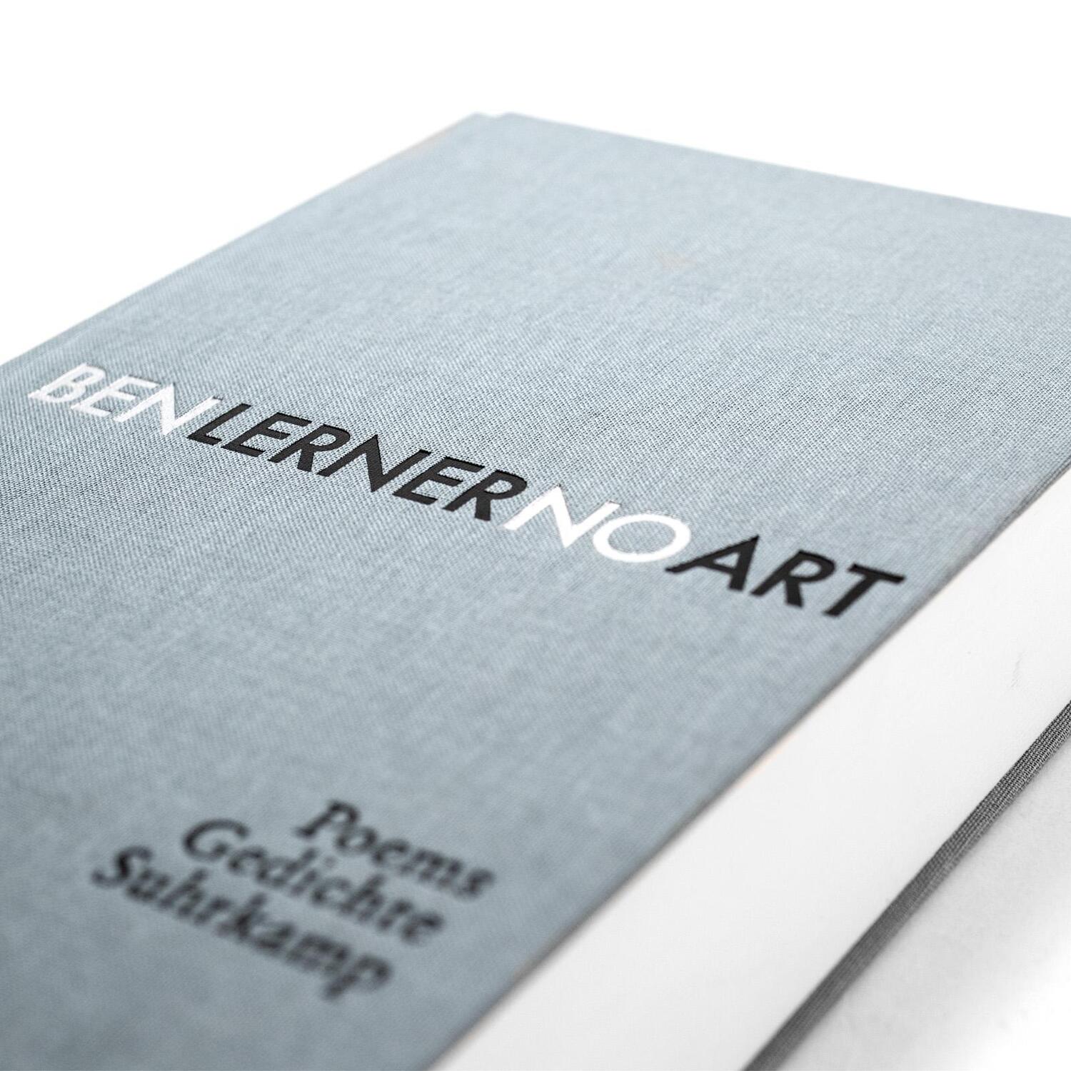 Bild: 9783518429914 | No Art | Poems / Gedichte | Ben Lerner | Buch | 512 S. | Deutsch