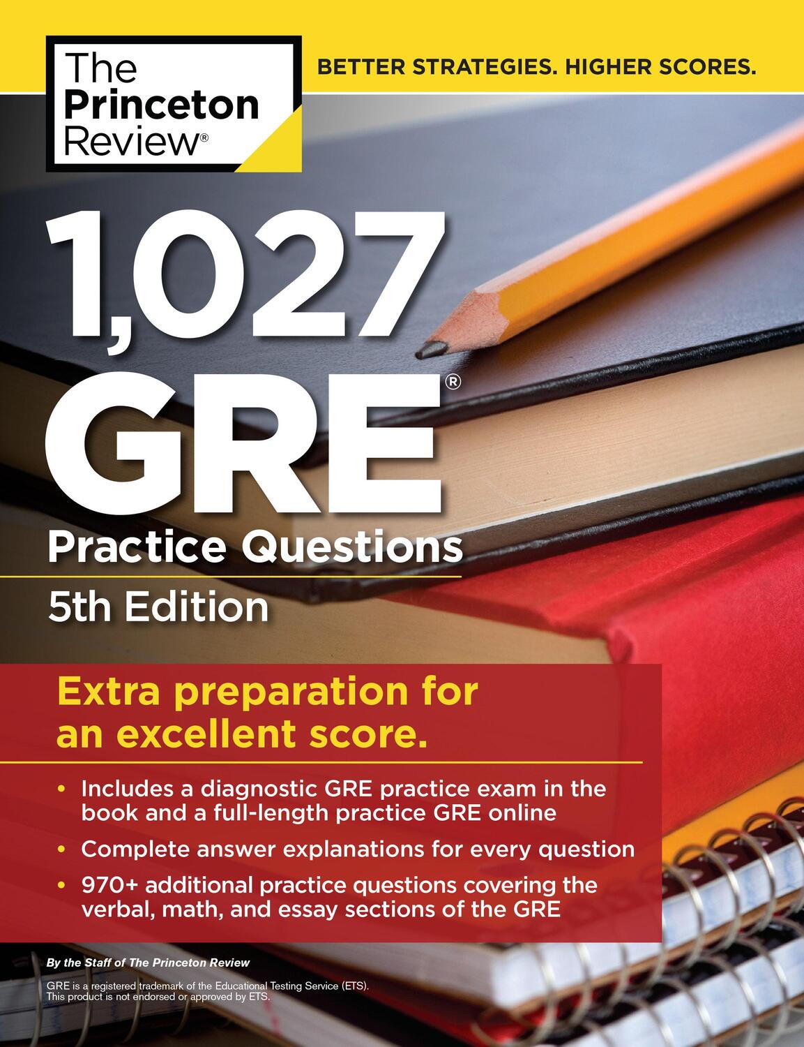 Cover: 9780525567592 | 1,027 GRE Practice Questions, 5th Edition: GRE Prep for an...