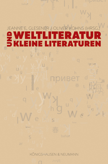 Cover: 9783826065750 | Weltliteratur und Kleine Literaturen | Jeanne E. Glesener (u. a.)