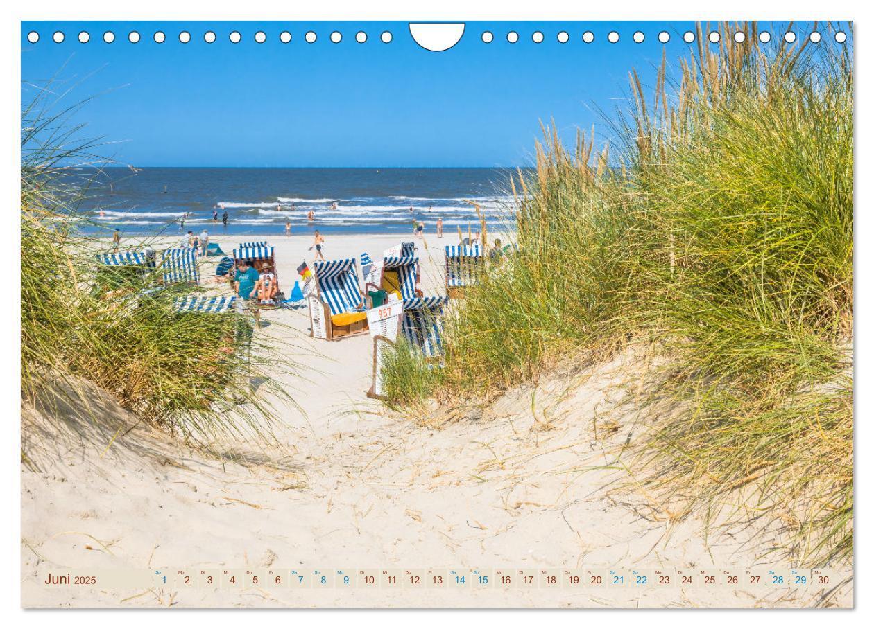 Bild: 9783457209387 | Norderney Sehnsuchtskalender (Wandkalender 2025 DIN A4 quer),...