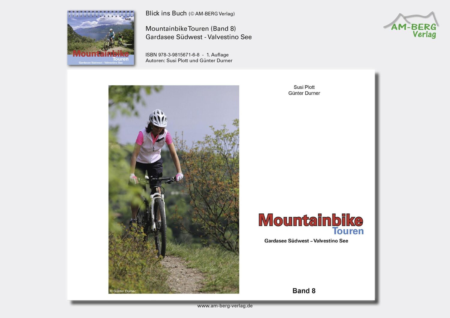 Bild: 9783981567168 | Mountainbike Touren Gardasee Südwest - Valvestino See | Band 8 | Buch