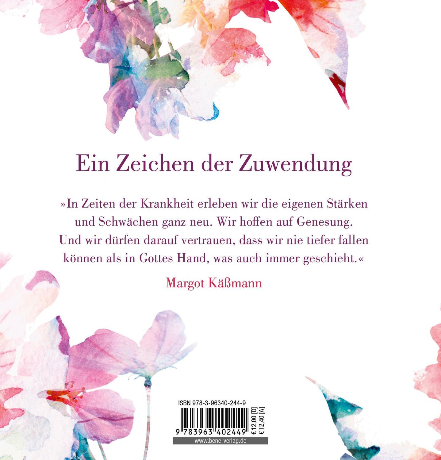 Rückseite: 9783963402449 | Gute Besserung | Margot Käßmann | Buch | 48 S. | Deutsch | 2024