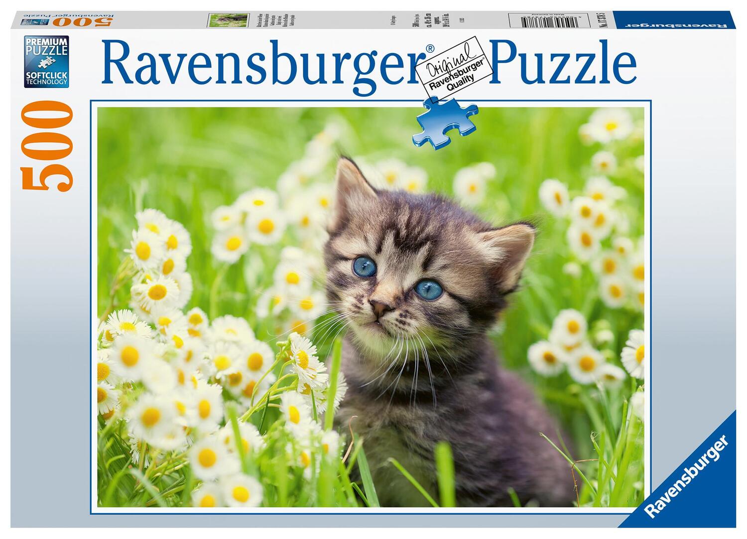 Cover: 4005556173785 | Ravensburger Puzzle 17378 Kätzchen in der Wiese - 500 Teile Puzzle...