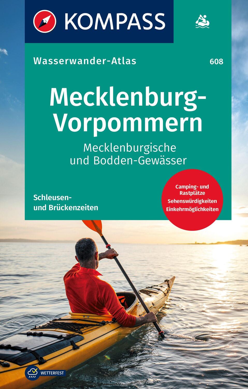 Cover: 9783991215721 | KOMPASS Wasserwanderatlas Mecklenburg-Vorpommern | KOMPASS-Karten GmbH