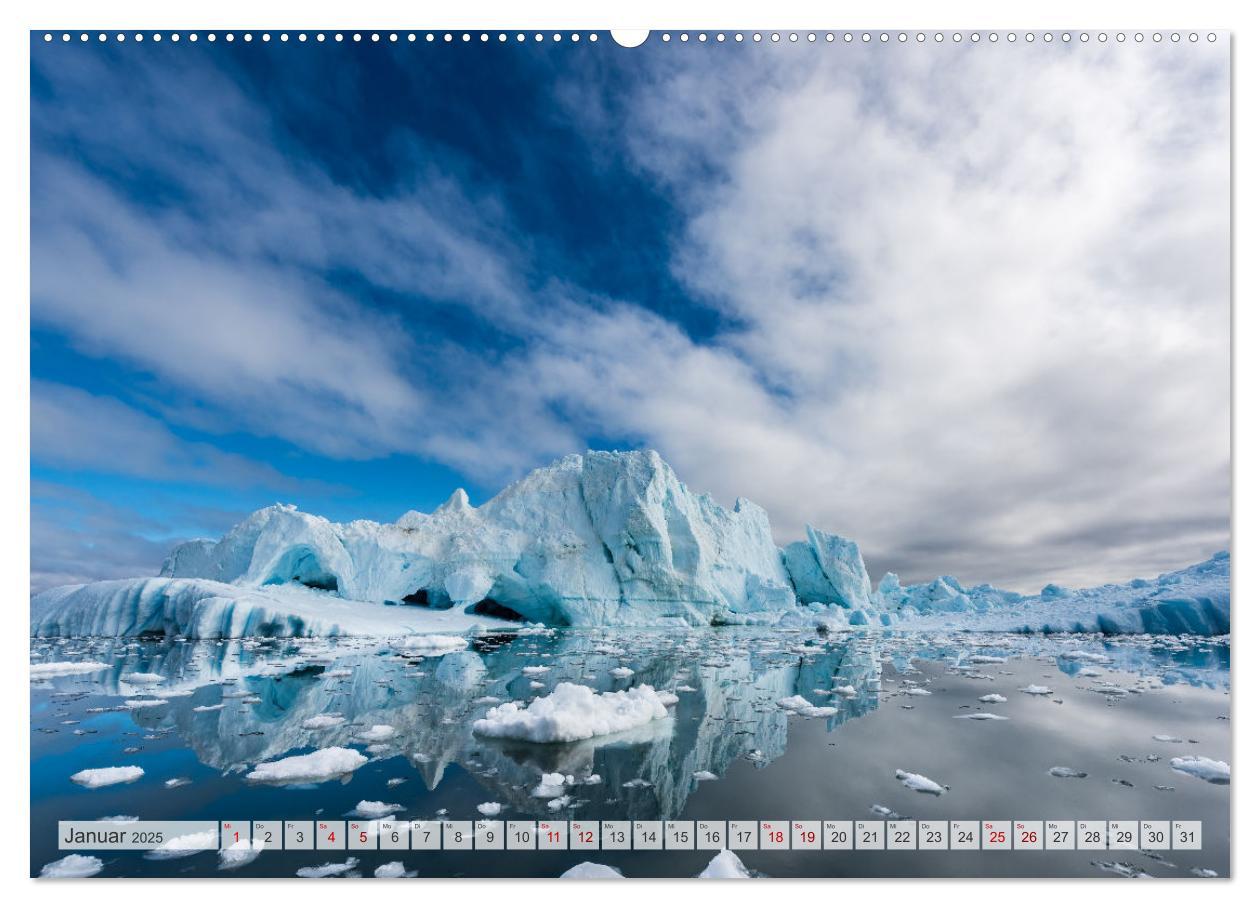 Bild: 9783435024476 | Eisgiganten der Arktis (Wandkalender 2025 DIN A2 quer), CALVENDO...