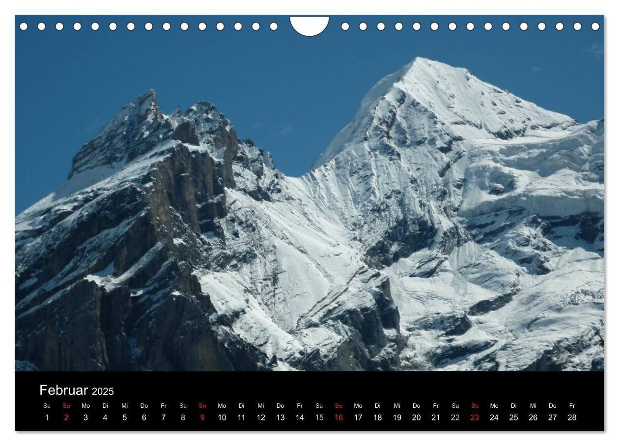 Bild: 9783435832538 | Die Welt der Berge (Wandkalender 2025 DIN A4 quer), CALVENDO...