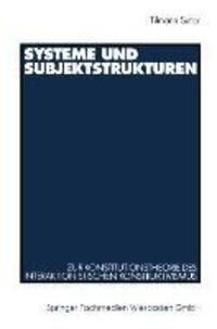 Cover: 9783531133218 | Systeme und Subjektstrukturen | Tilmann Sutter | Taschenbuch | 312 S.