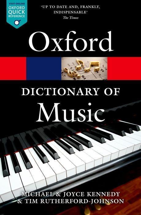 Cover: 9780199578542 | The Oxford Dictionary of Music | Tim Rutherford-Johnson (u. a.) | Buch