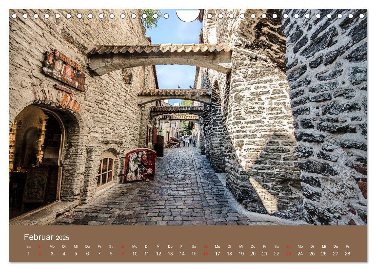 Bild: 9783435572113 | Tallinn - Streifzug durch die Altstadt (Wandkalender 2025 DIN A4...