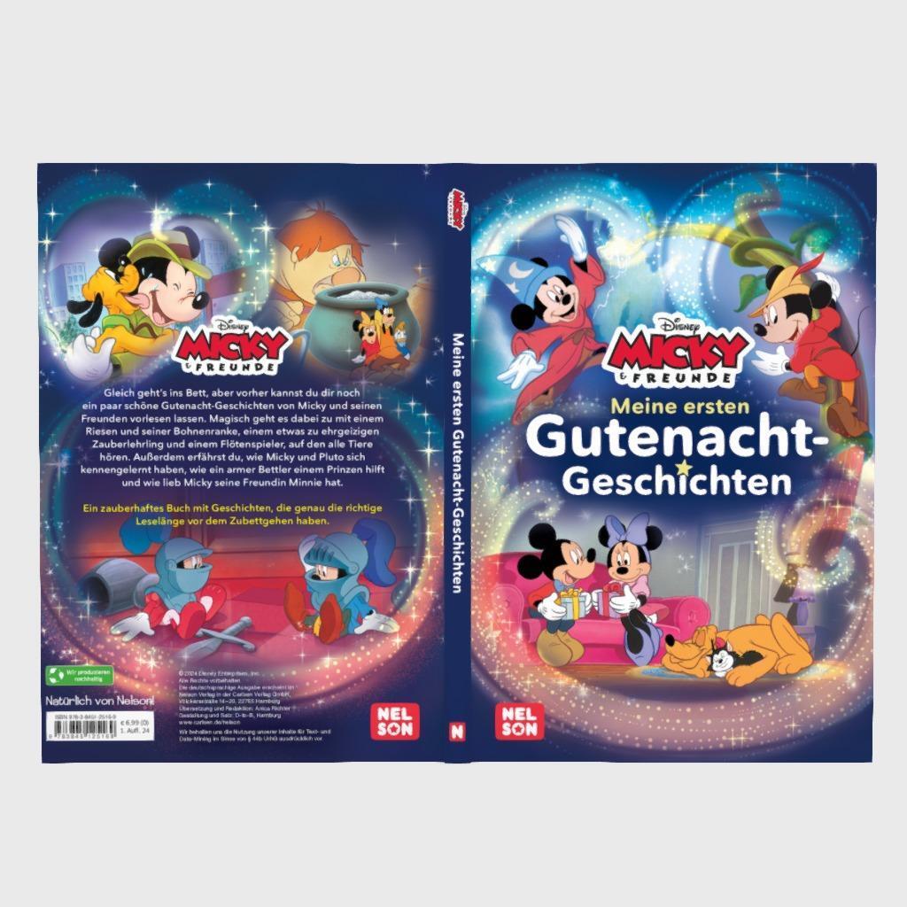 Bild: 9783845125169 | Disney Micky Maus: Meine ersten Gutenacht-Geschichten | Buch | 80 S.