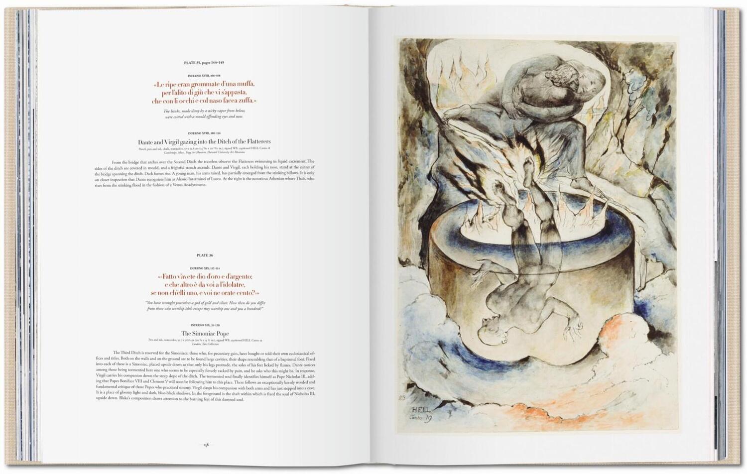 Bild: 9783836555135 | William Blake. Die Zeichnungen zu Dantes Göttlicher Komödie | Buch