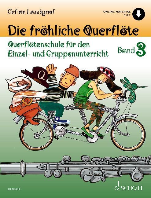 Cover: 9783795721893 | Die fröhliche Querflöte 3 | Gefion Landgraf | Broschüre | Deutsch