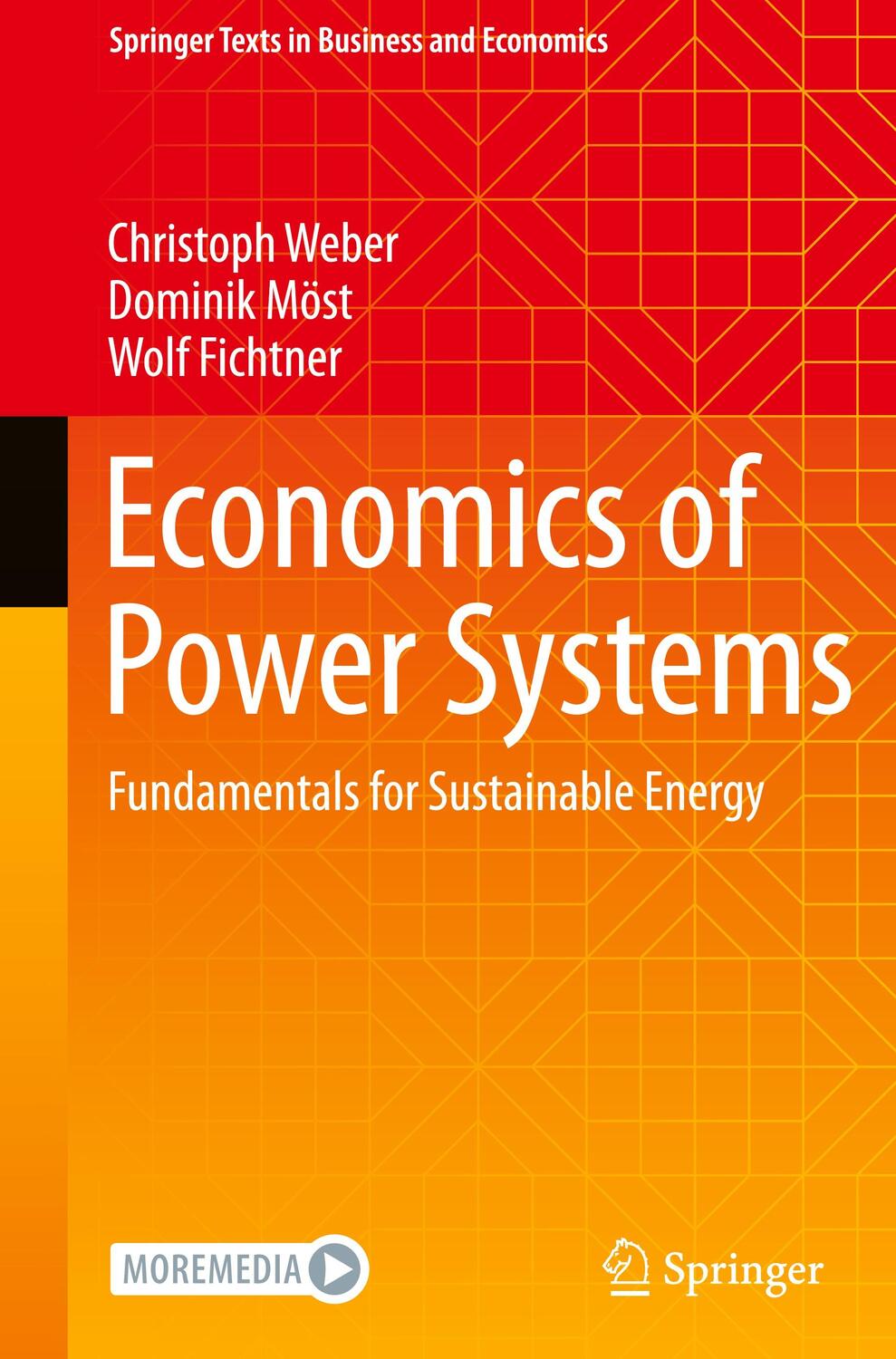 Cover: 9783030977696 | Economics of Power Systems | Fundamentals for Sustainable Energy