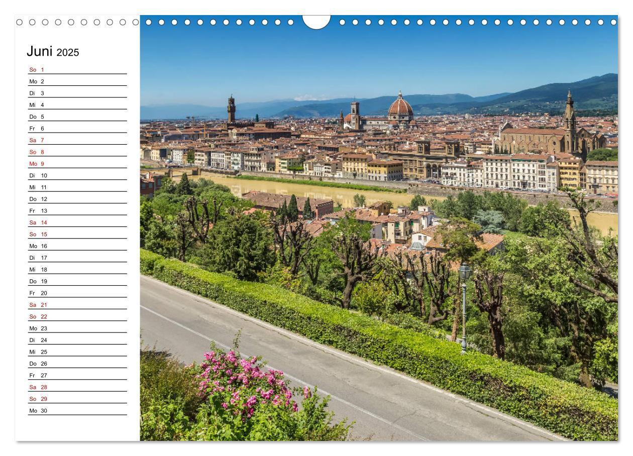 Bild: 9783435455553 | Impressionen aus FLORENZ (Wandkalender 2025 DIN A3 quer), CALVENDO...