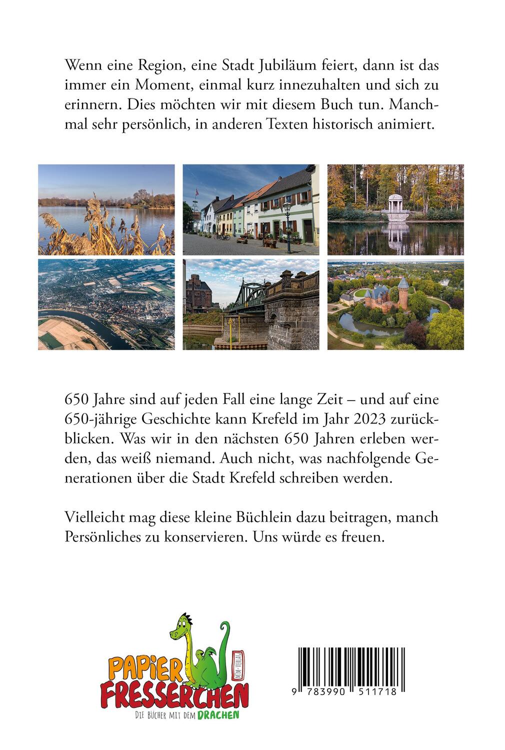 Rückseite: 9783990511718 | Krefeld - Ein kleiner Spaziergang durch 650 Jahre Stadtgeschichte