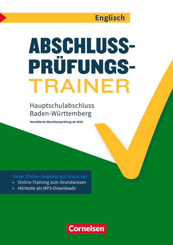 Cover: 9783060358694 | Abschlussprüfungstrainer Englisch 9. Schuljahr - Baden-Württemberg...