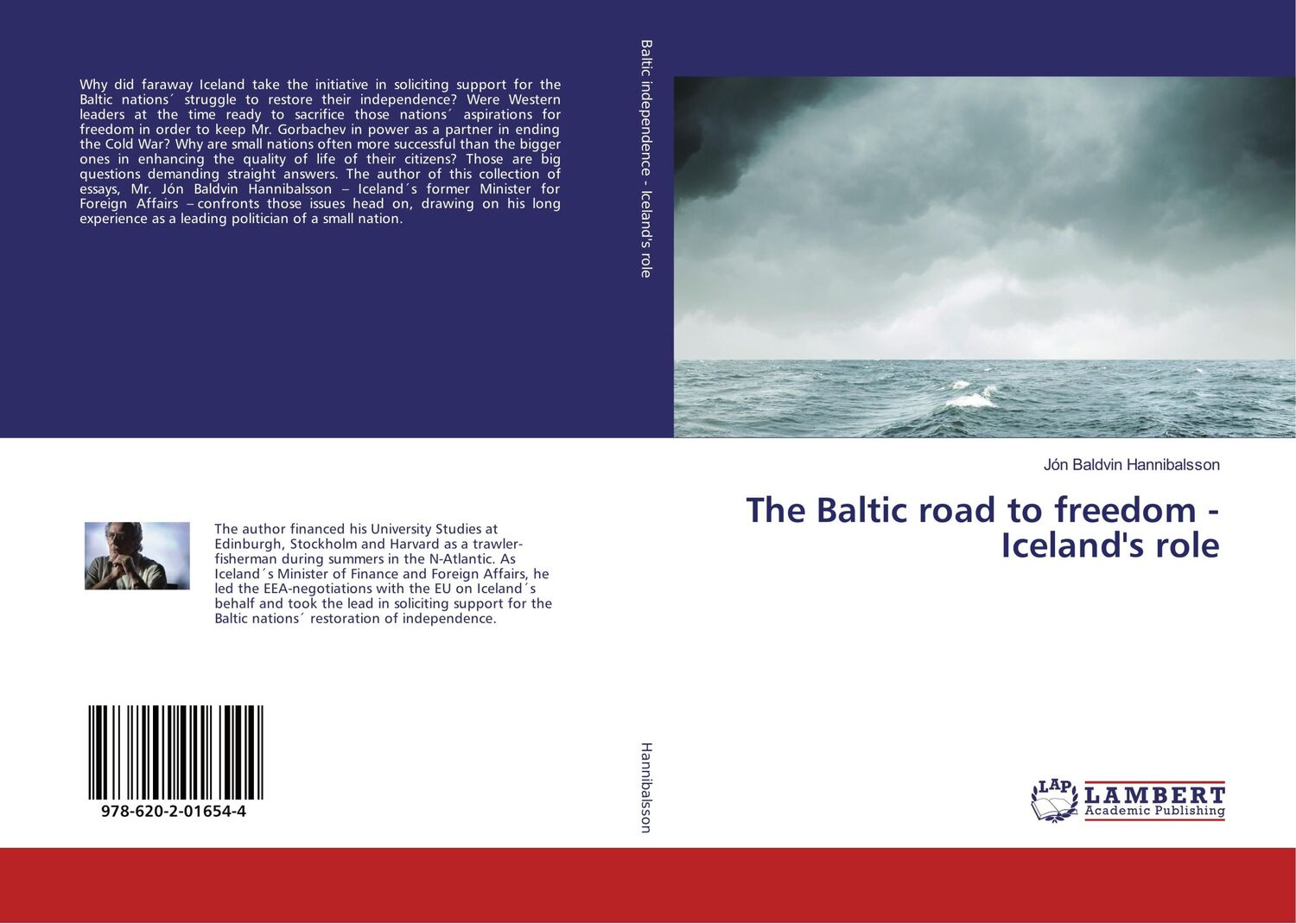 Cover: 9786202016544 | The Baltic road to freedom - Iceland's role | Jón Baldvin Hannibalsson