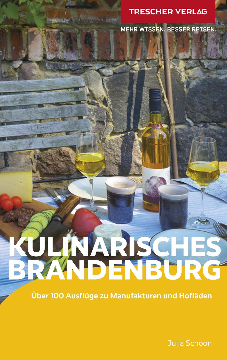 Cover: 9783897946361 | Reiseführer Kulinarisches Brandenburg | Julia Schoon | Taschenbuch