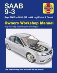 Cover: 9781785213724 | Saab 9-3 Petrol And Diesel Owners Workshop Manual | 2007-2011 | Buch