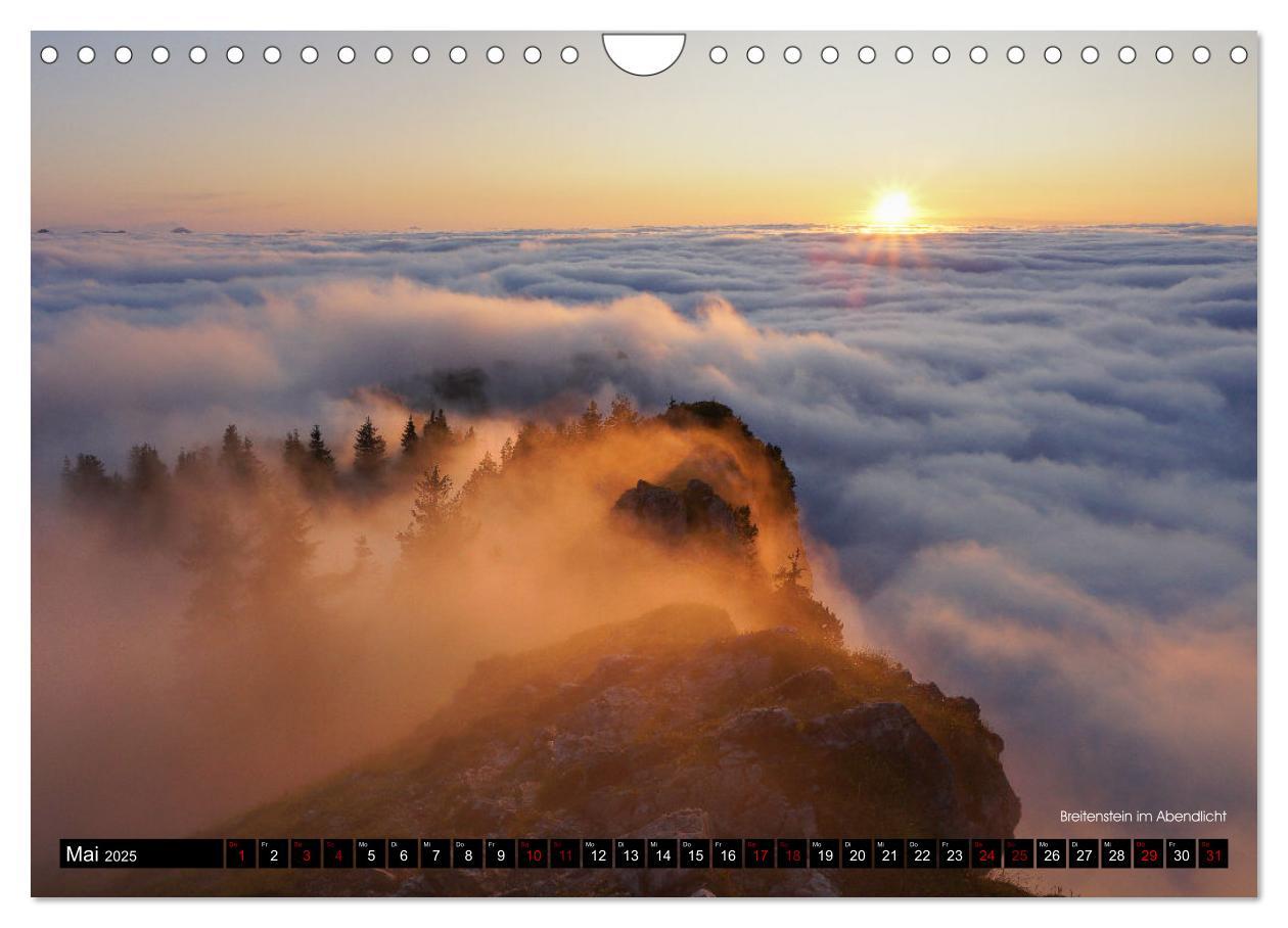 Bild: 9783383936494 | Magisches Licht der Berge (Wandkalender 2025 DIN A4 quer), CALVENDO...