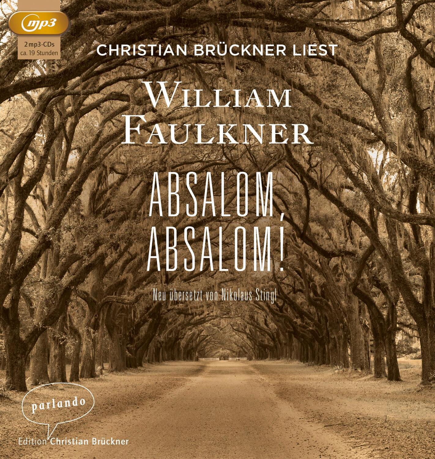 Cover: 9783941004719 | Absalom, Absalom! | William Faulkner | MP3 | 2 Audio-CDs | Deutsch
