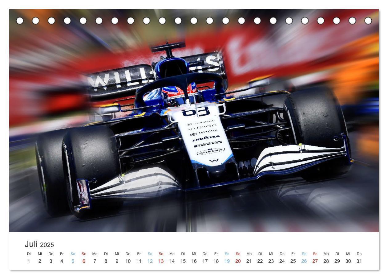 Bild: 9783435019410 | Formel 1 - Die Königsklasse (Tischkalender 2025 DIN A5 quer),...