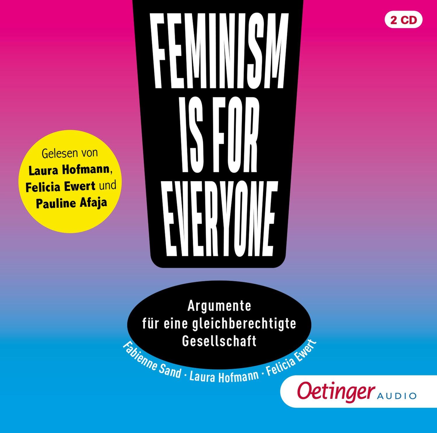 Cover: 9783837391503 | Feminism is for everyone! | Laura Hofmann (u. a.) | Audio-CD | Deutsch