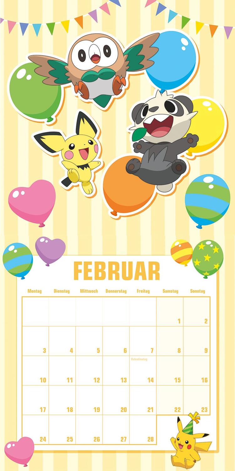 Bild: 9783833244582 | Pokémon: Kalender 2025 | Kalender | Kalender | 28 S. | Deutsch | 2025