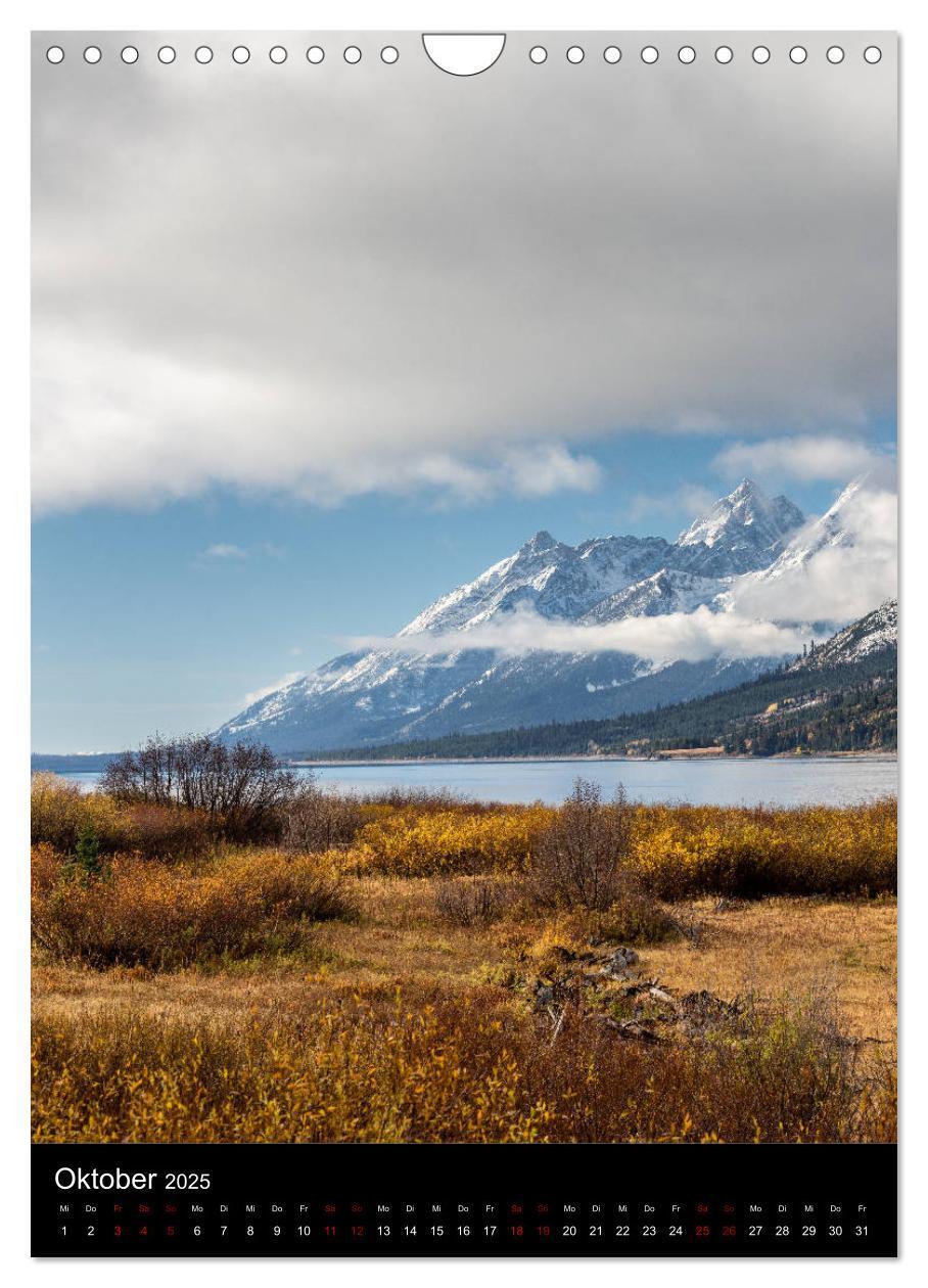 Bild: 9783435992935 | Teton Range - Der Grand Teton National Park (Wandkalender 2025 DIN...