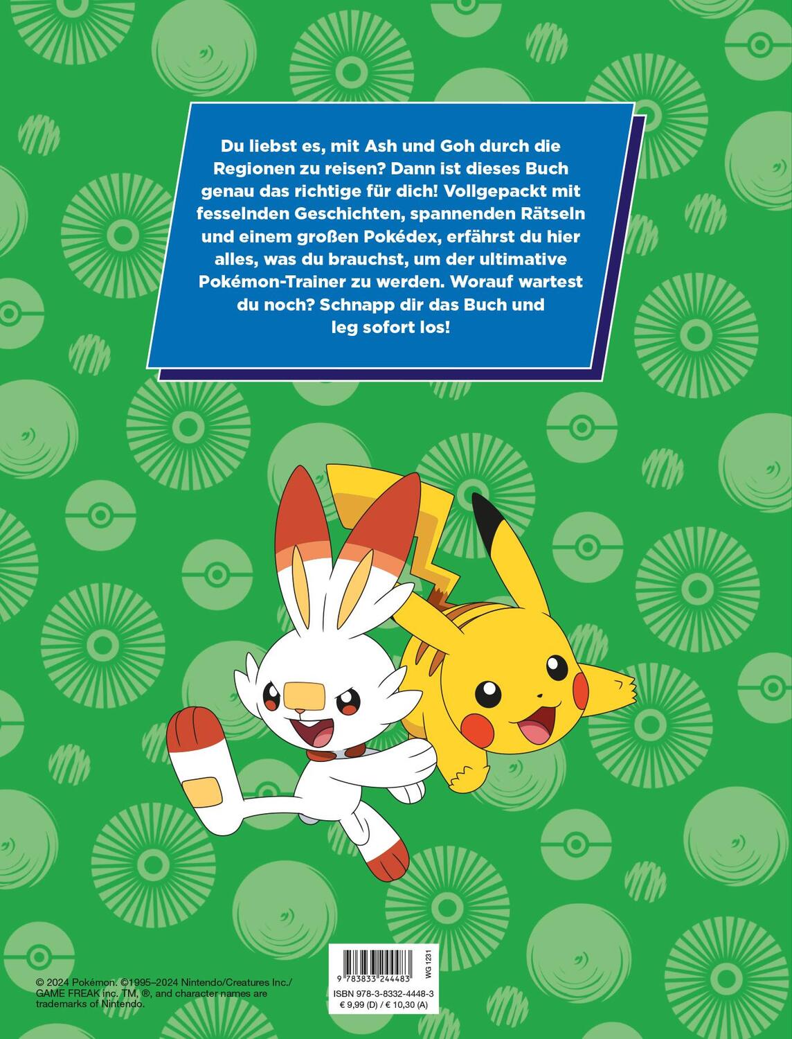 Rückseite: 9783833244483 | Pokémon: Pokémon-Fun - Geschichten, Rätsel, Spiele und mehr! | Pokémon