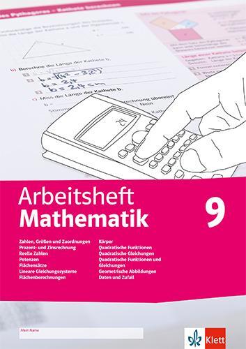 Cover: 9783127468151 | Arbeitsheft Mathematik 9. Größen, reelle Zahlen, Potenzen,...