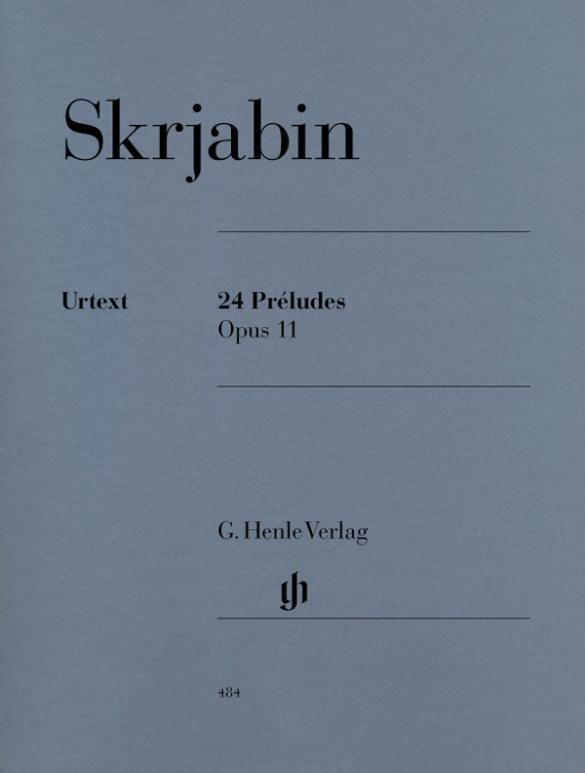 Cover: 9790201804842 | 24 Préludes op. 11 | Alexander Skrjabin | Taschenbuch | Deutsch