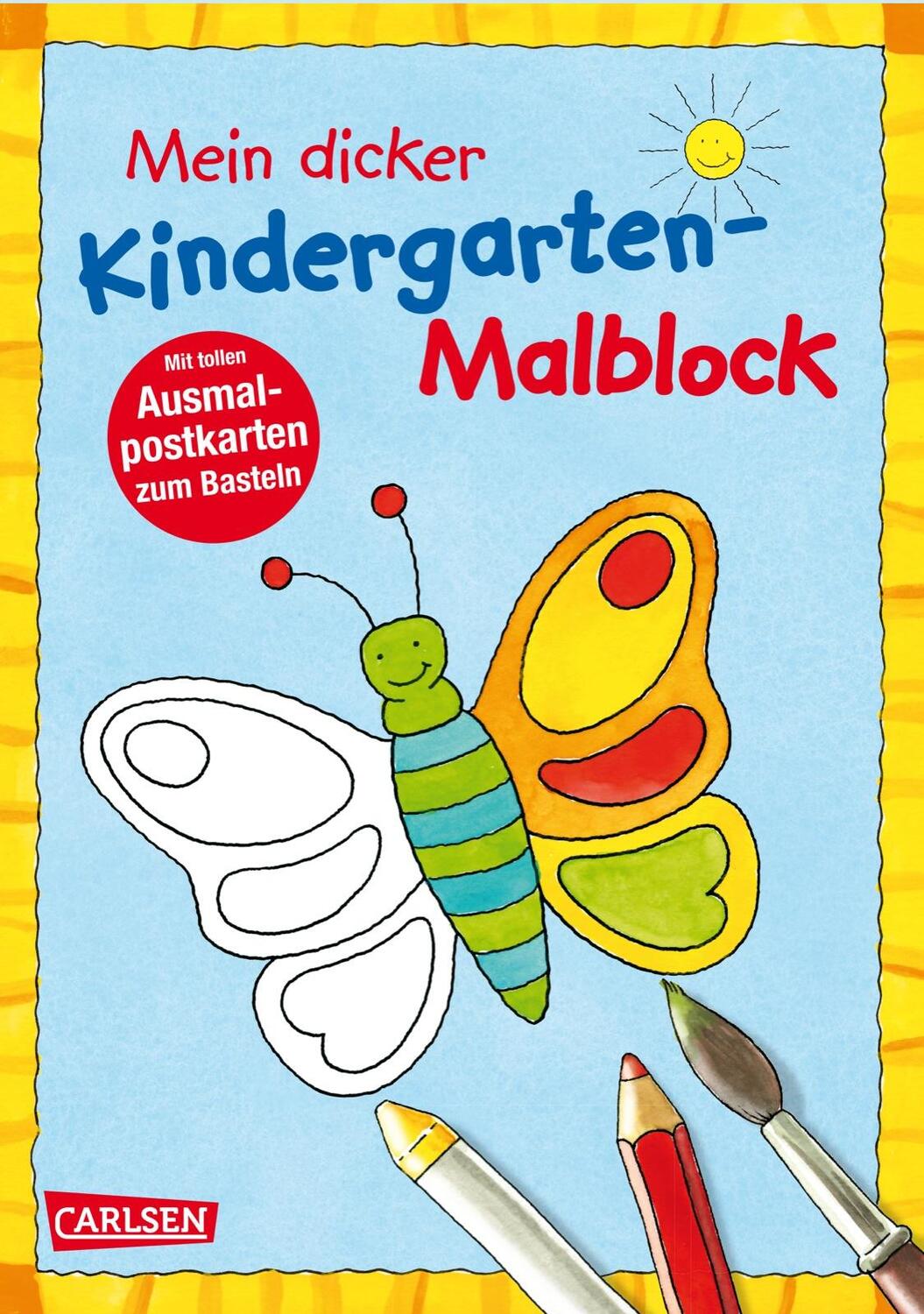 Cover: 9783551185235 | Mein dicker Kindergarten-Malblock | Taschenbuch | 160 S. | Deutsch