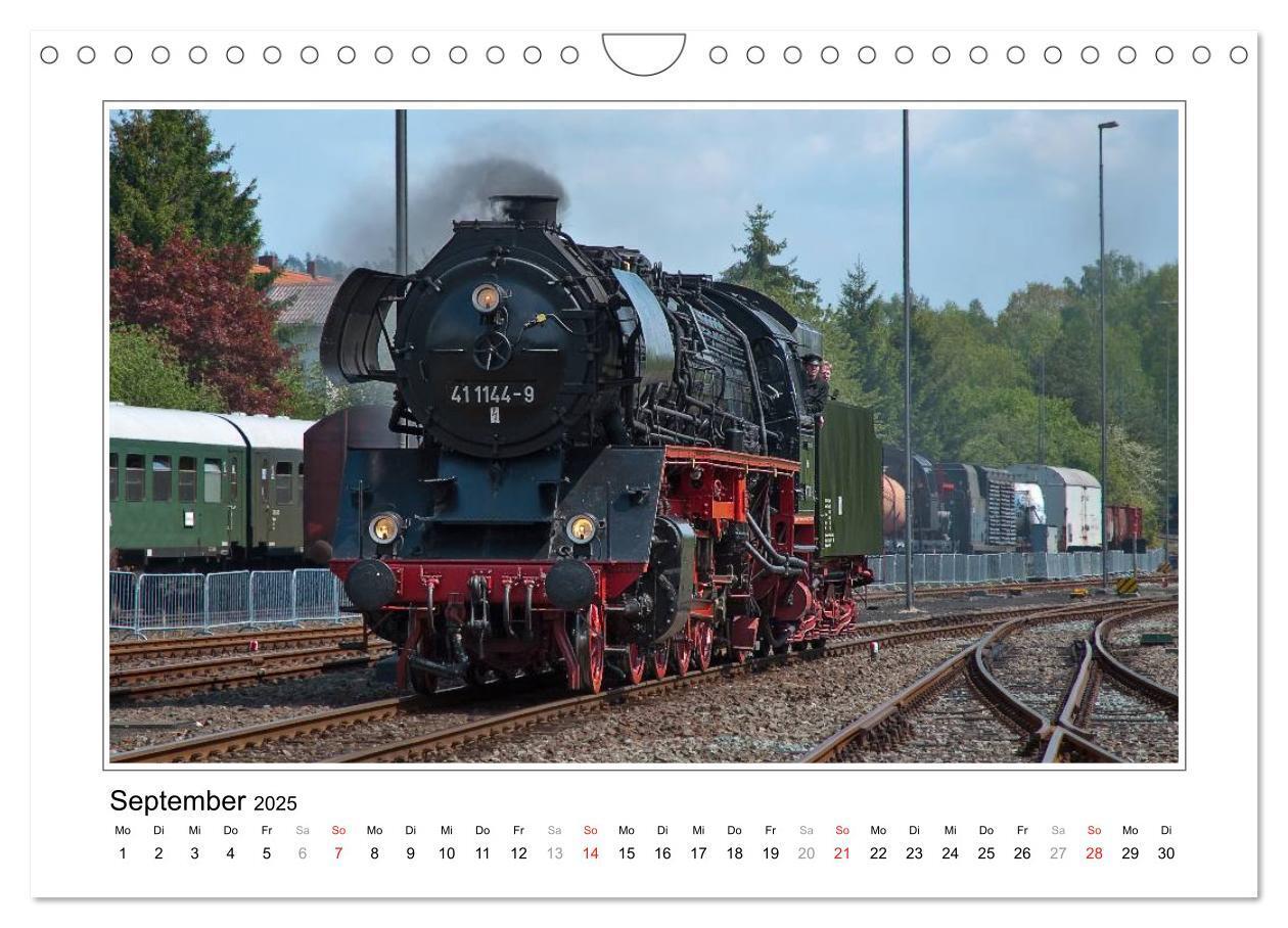 Bild: 9783435552863 | Unter Dampf - Dampflokromantik (Wandkalender 2025 DIN A4 quer),...