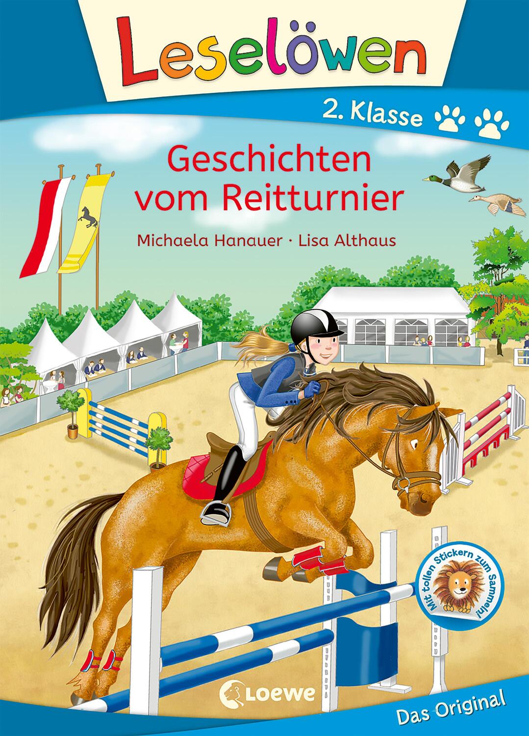 Cover: 9783743207172 | Leselöwen 2. Klasse - Geschichten vom Reitturnier | Michaela Hanauer