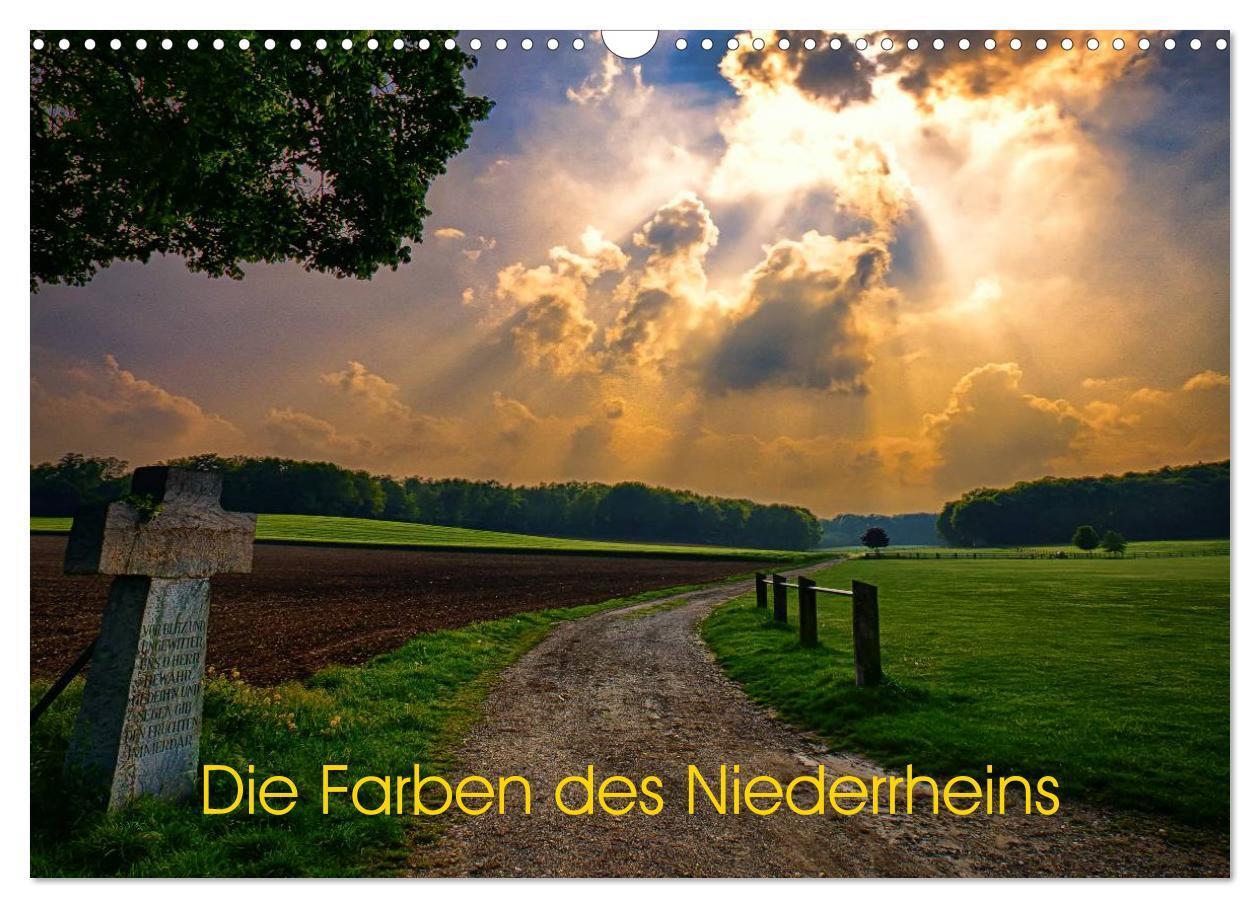 Cover: 9783675766723 | Die Farben des Niederrheins (Wandkalender 2024 DIN A3 quer),...