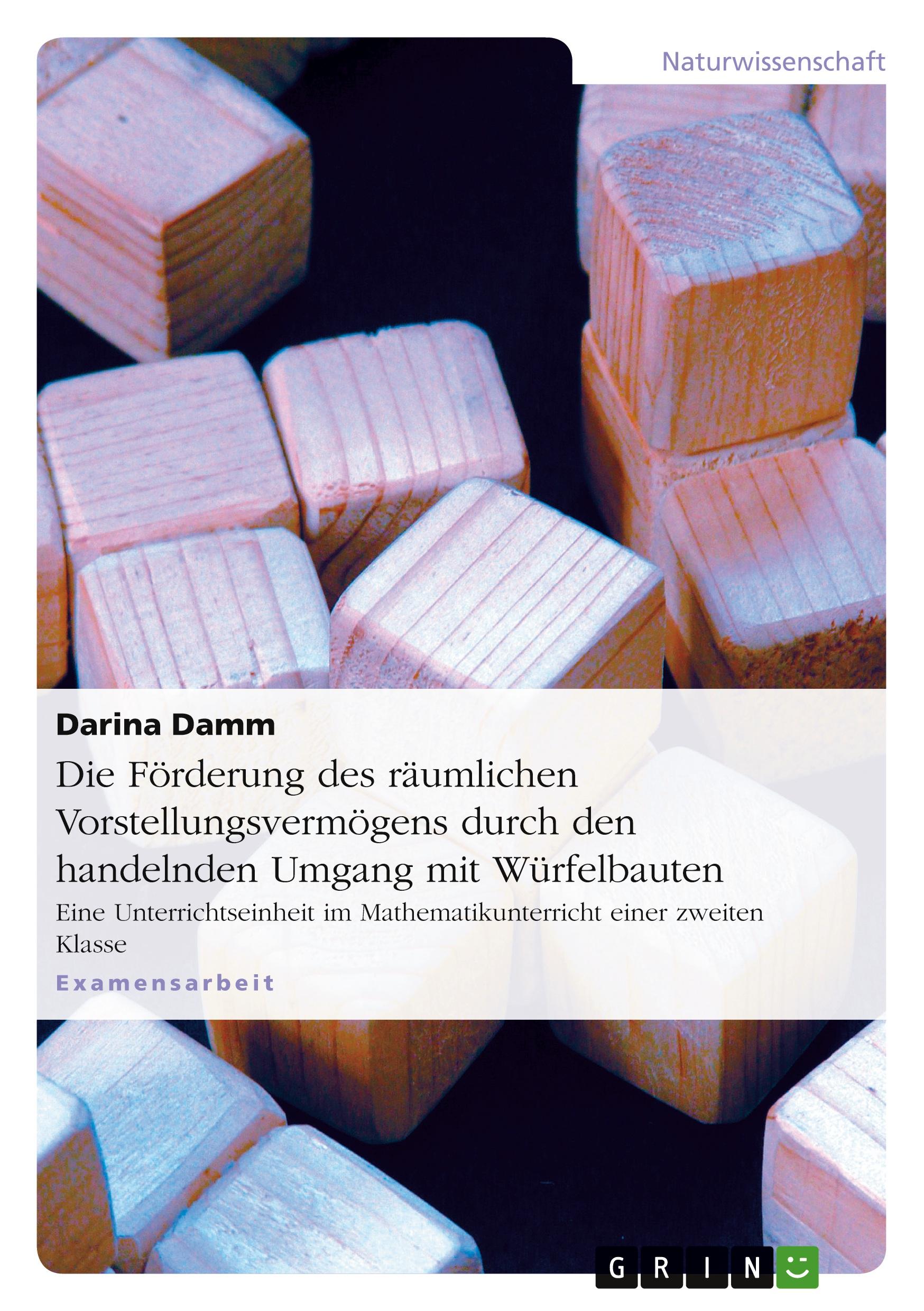 Cover: 9783640248667 | Die Förderung des räumlichen Vorstellungsvermögens durch den...