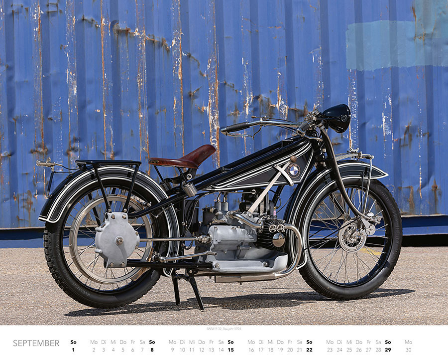 Bild: 9783966646536 | BMW Motorräder Kalender 2024 | Dieter Rebmann | Kalender | 14 S.