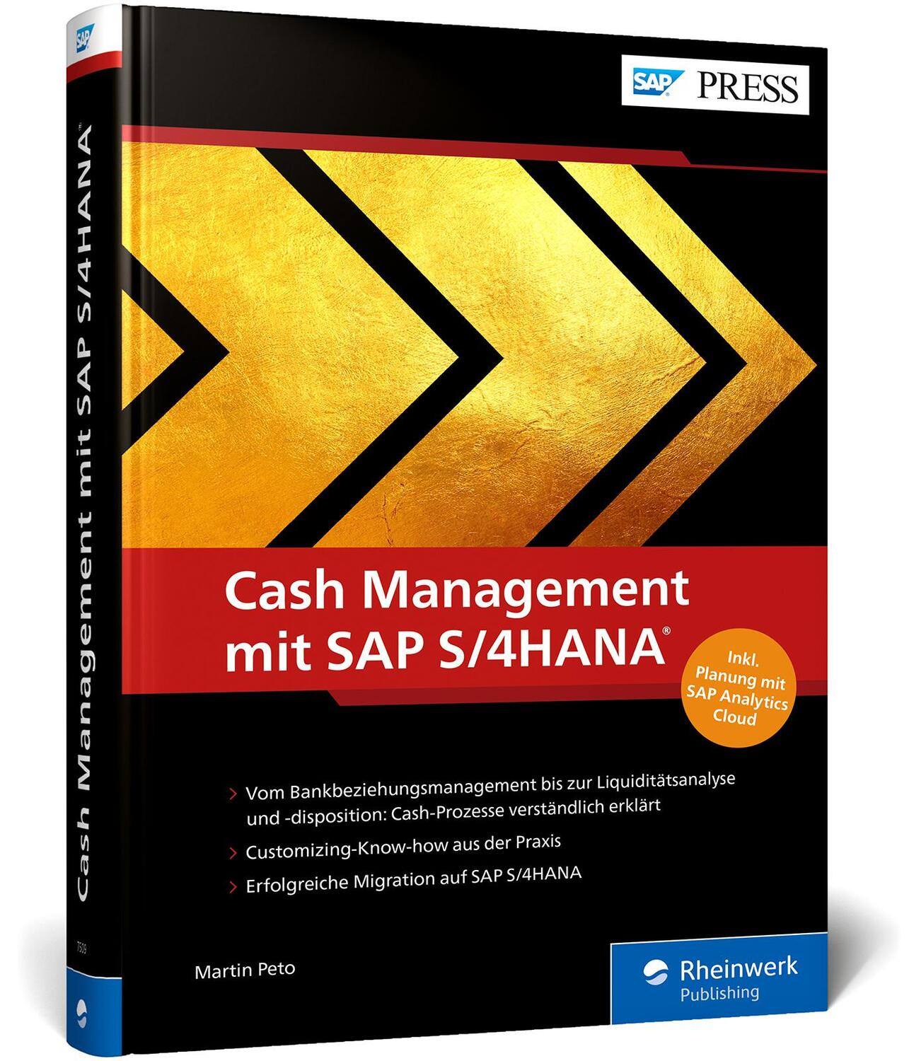 Cover: 9783836275095 | Cash Management mit SAP S/4HANA | Martin Peto | Buch | SAP Press