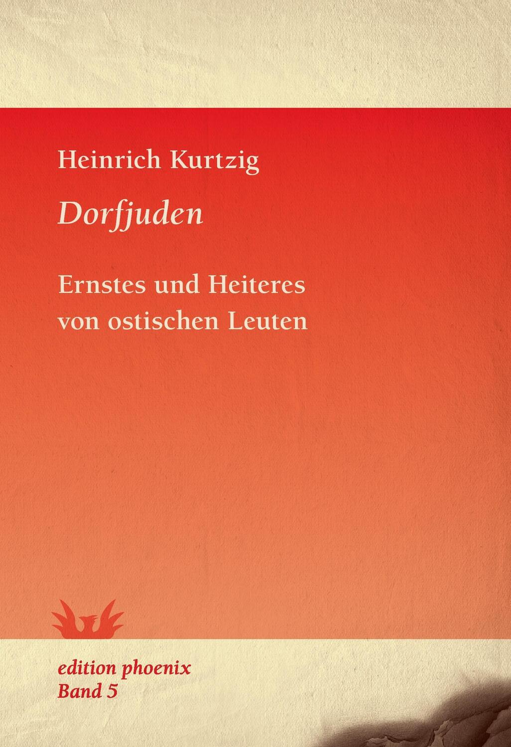 Cover: 9783942836111 | Dorfjuden | Ernstes und Heiteres von ostischen Leuten | Kurtzig | Buch