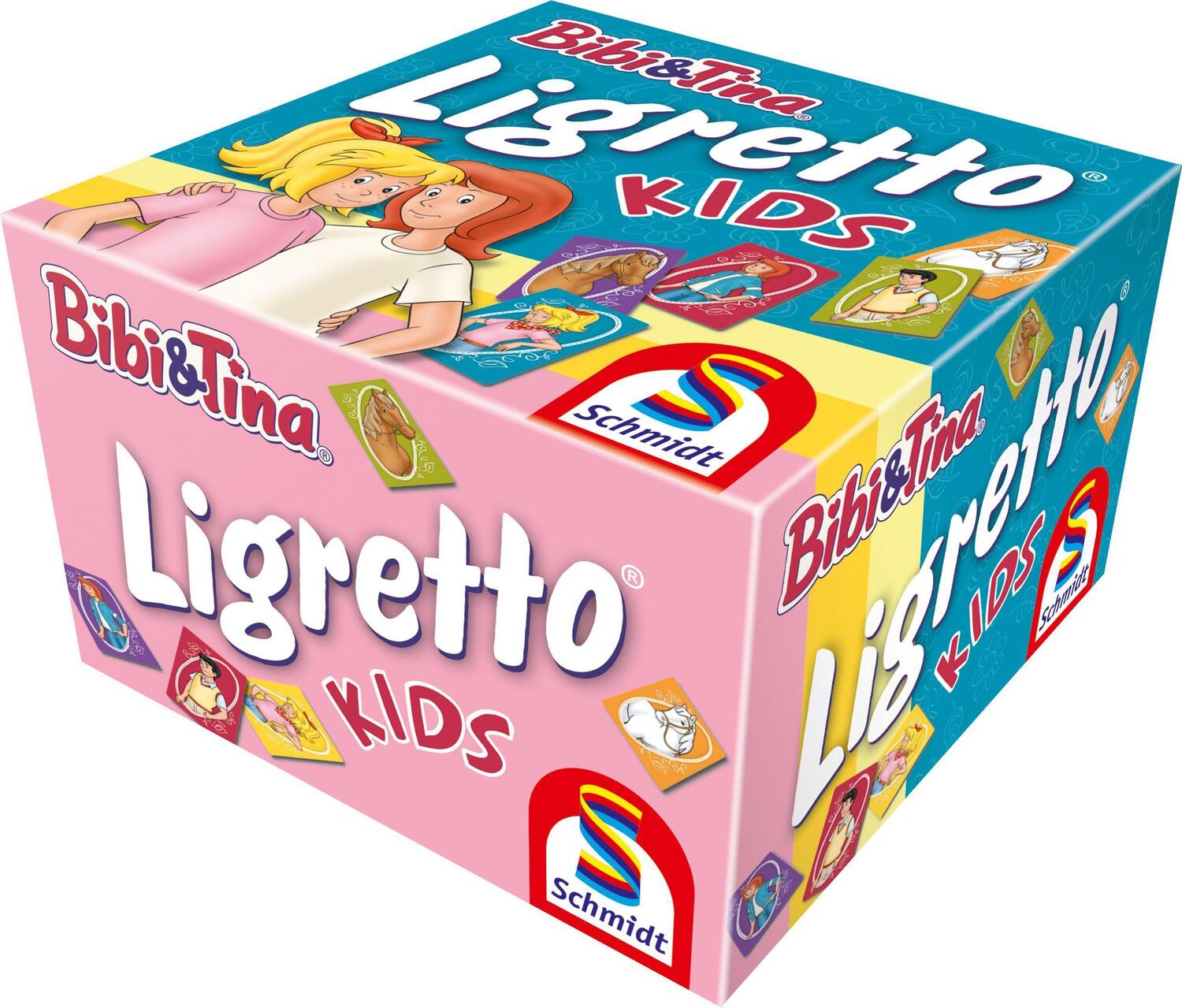 Cover: 4001504014124 | Ligretto® Kids, Bibi & Tina | Familienkartenspiel | Spiel | Deutsch
